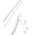 Double Row Pearl Butterfly Wallet Chain at Spencer's