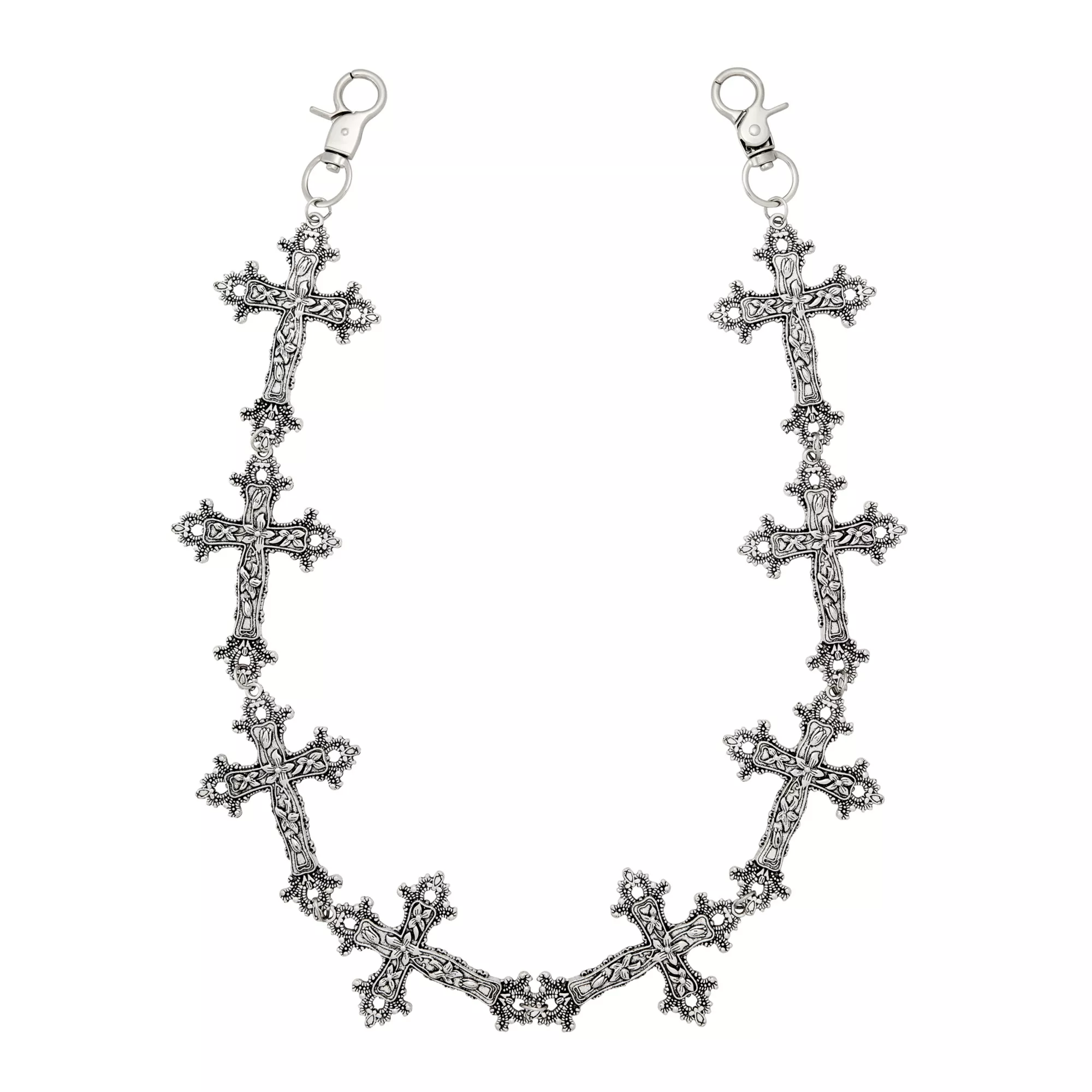 Gothic Cross Wallet Chain at Spencer's