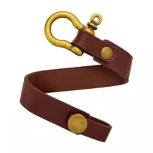 Brown and Goldtone Cuff Bracelet at Spencer's