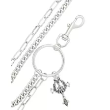Carabiner Double Row Wallet Chain at Spencer's