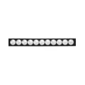 Black and Silvertone Studded Cuff Bracelet at Spencer's