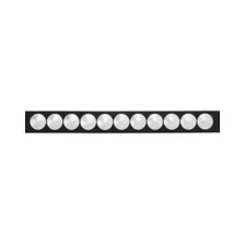 Black and Silvertone Studded Cuff Bracelet at Spencer's