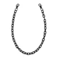 Black Loop Wallet Chain at Spencer's