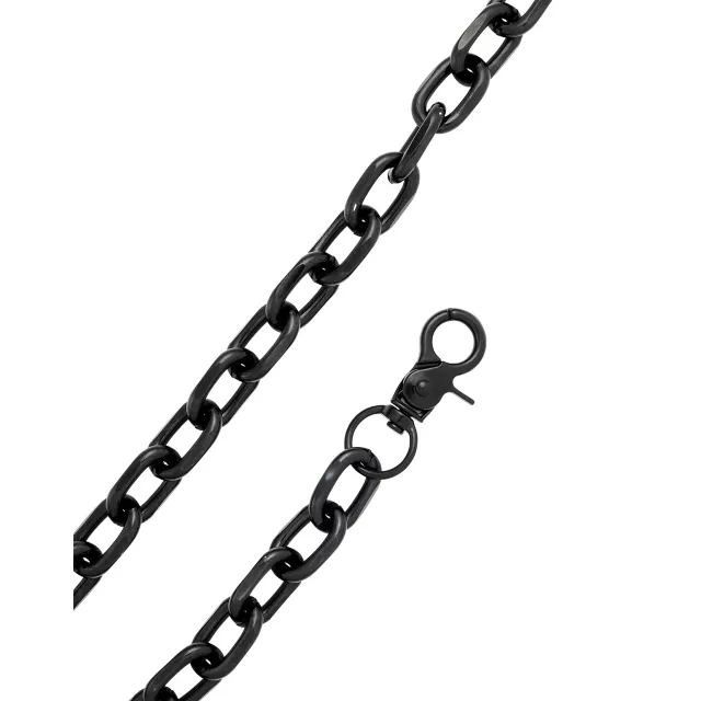 Black Loop Wallet Chain at Spencer's
