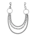 Triple Row O-Ring Wallet Chain at Spencer's