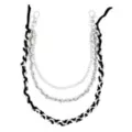 Triple Row Wrap Wallet Chain at Spencer's
