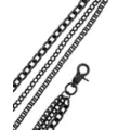 Black Triple Row Wallet Chain at Spencer's