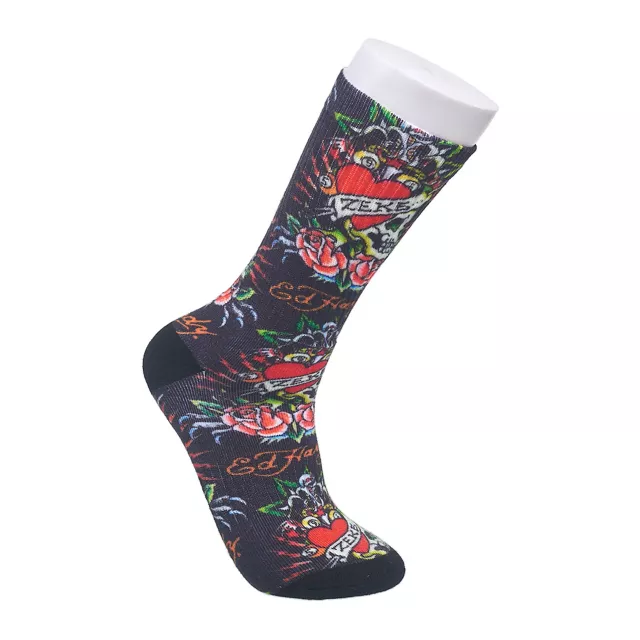 Roses Crew Socks - Ed Hardy at Spencer's