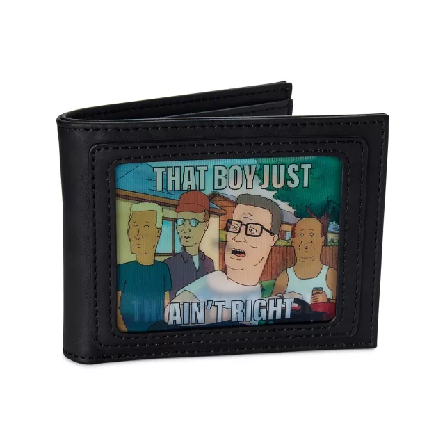 Hank and Bobby Meme Lenticular Bifold Wallet - King of the Hill at Spencer's