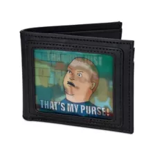 Hank and Bobby Meme Lenticular Bifold Wallet - King of the Hill at Spencer's