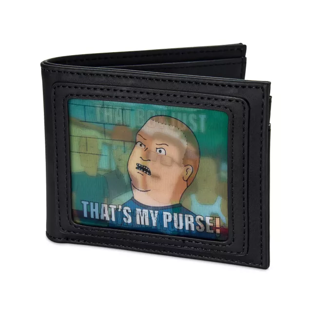 Hank and Bobby Meme Lenticular Bifold Wallet - King of the Hill at Spencer's