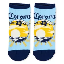 Multi-Pack Corona Beach Club No-Show Socks - 5 Pair at Spencer's