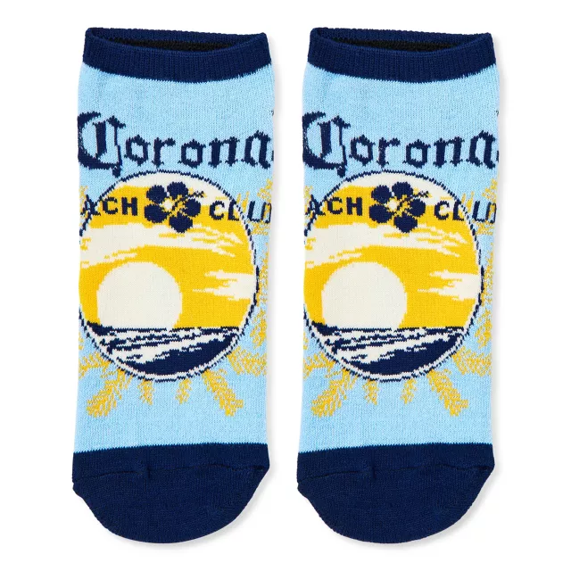 Multi-Pack Corona Beach Club No-Show Socks - 5 Pair at Spencer's