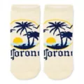 Multi-Pack Corona Beach Club No-Show Socks - 5 Pair at Spencer's