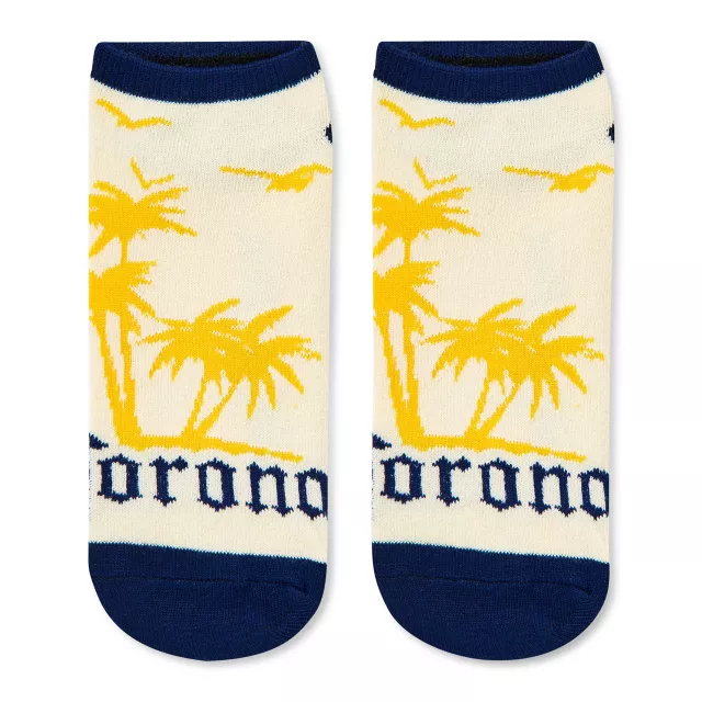 Multi-Pack Corona Beach Club No-Show Socks - 5 Pair at Spencer's