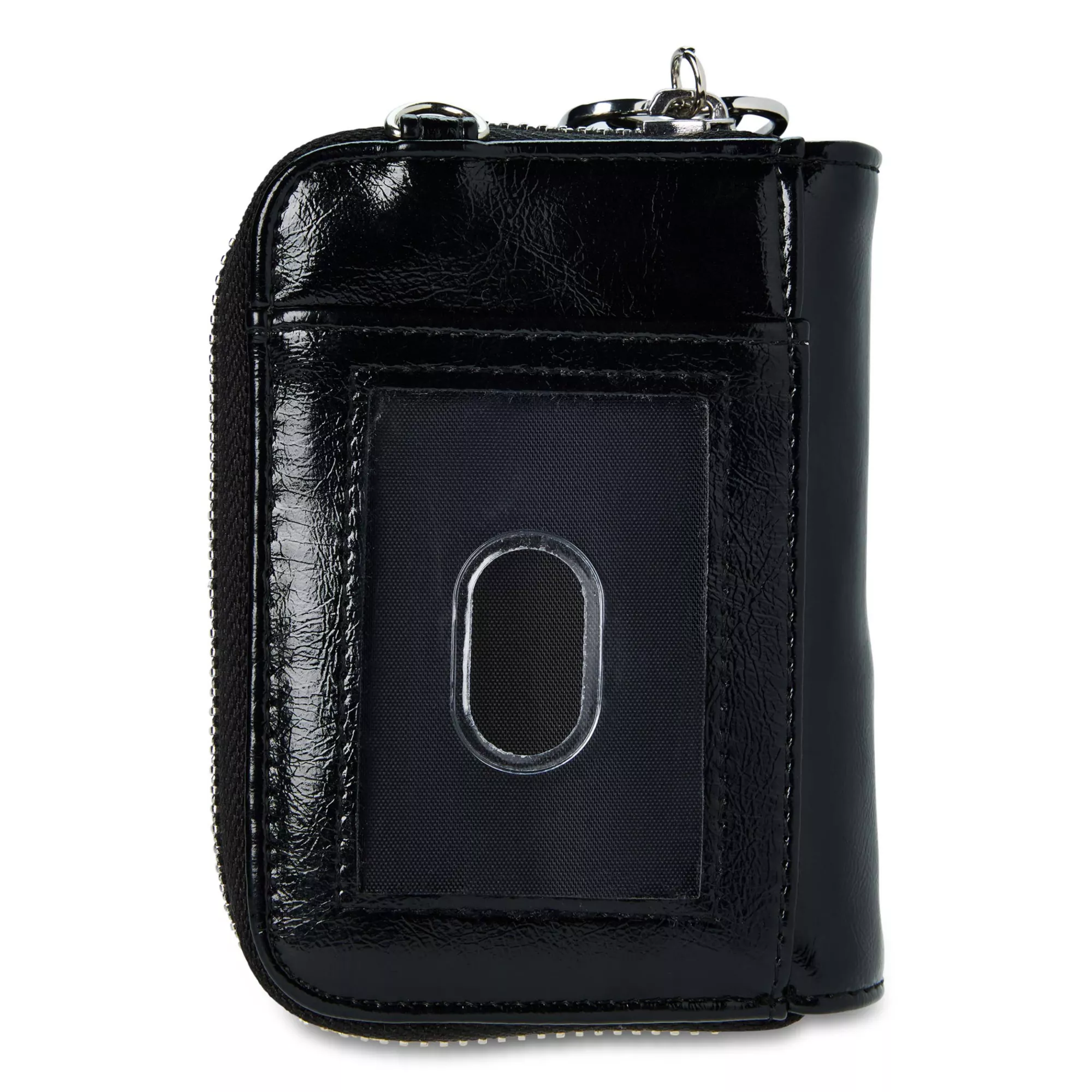 Playboy Star Patch and Safety Pin Zip Wallet at Spencer's