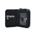 Playboy Star Patch and Safety Pin Zip Wallet at Spencer's
