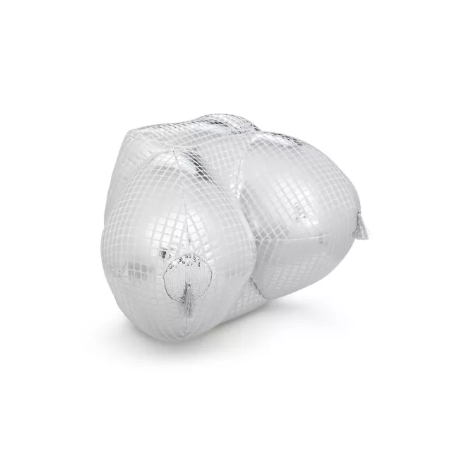 Silver Disco Boobs Pillow at Spencer's