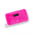 Pink Playboy Y2K Faux Fur Zip Wallet at Spencer's