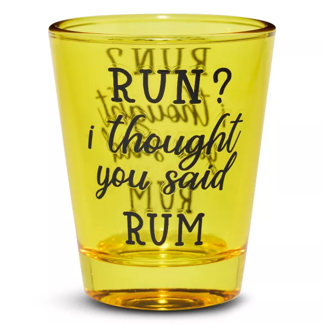 Run? I Thought You Said Rum Shot Glass - 2 oz. at Spencer's