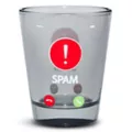 Spam Warning Shot Glass - 2 oz. at Spencer's