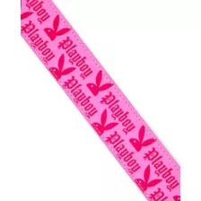 Pink Playboy Heart Buckle Belt at Spencer's