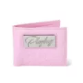 Pink Embossed Playboy Bunny Bifold Wallet at Spencer's