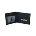 Black Debossed Playboy Bunny Bifold Wallet at Spencer's