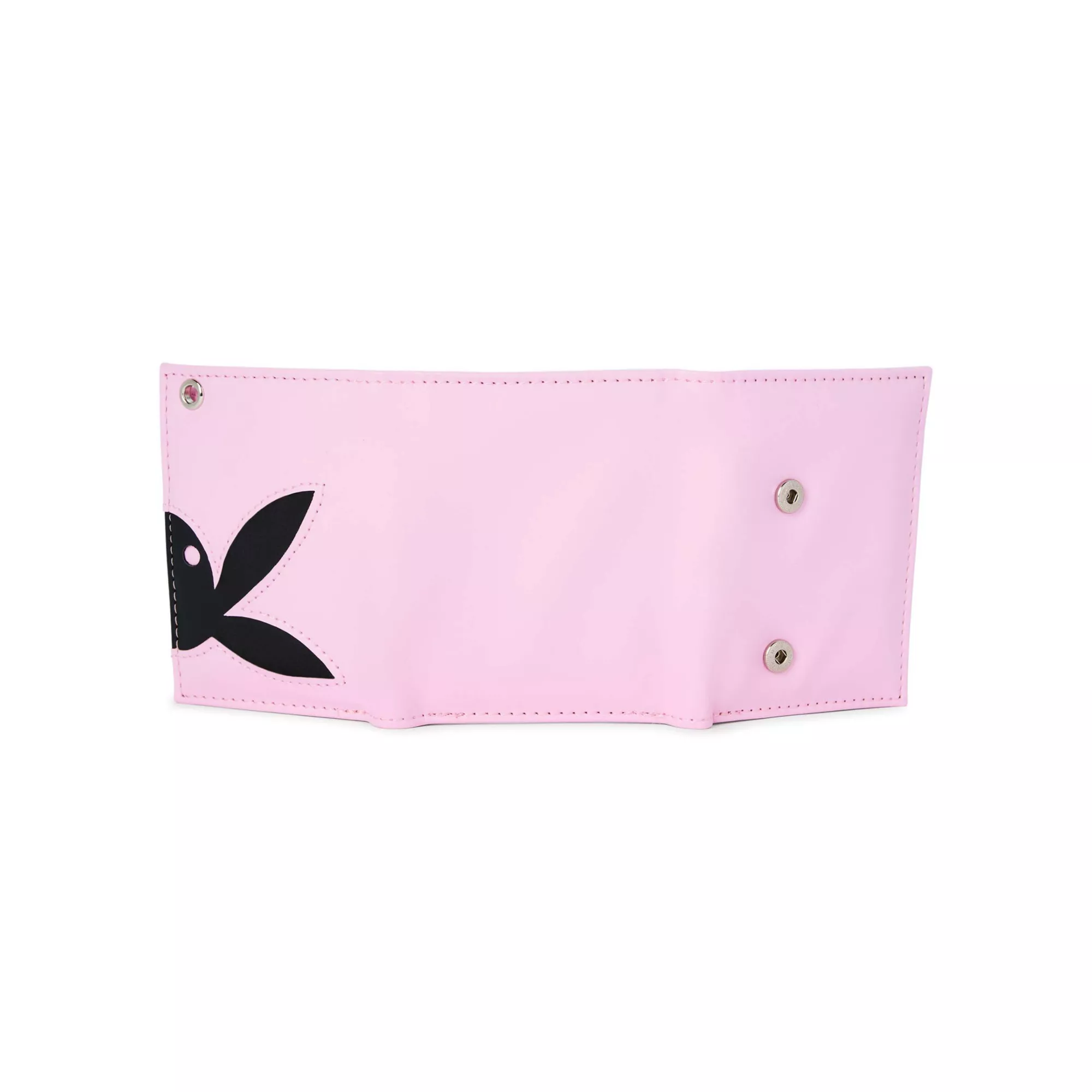 Pink and Black Playboy Bunny Chain Wallet at Spencer's
