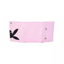 Pink and Black Playboy Bunny Chain Wallet at Spencer's