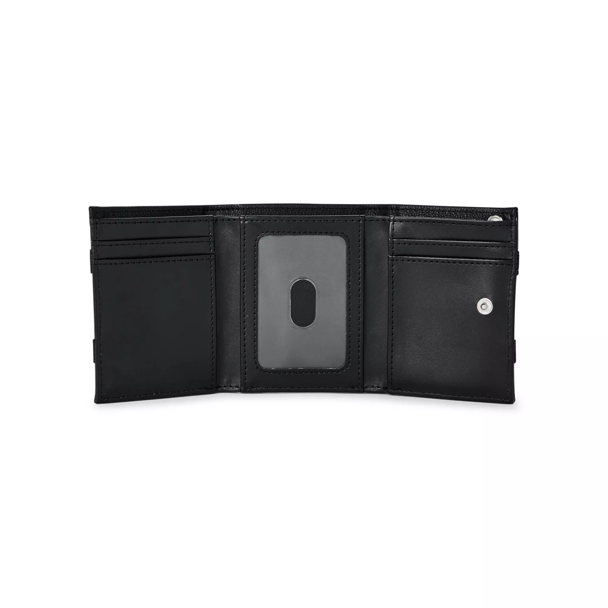 Studded Skull Chain Wallet at Spencer's