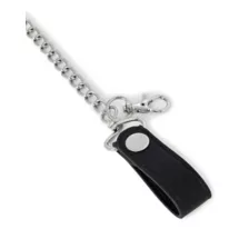 Studded Skull Chain Wallet at Spencer's