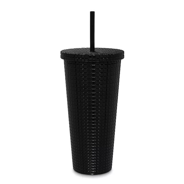 Skeleton Couple Cup with Straw - 20 oz. at Spencer's