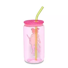 Slay Frog Rhinestone Glass Cup with Straw - 16 oz. at Spencer's