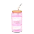 Playboy Lace Glass Cup with Straw at Spencer's