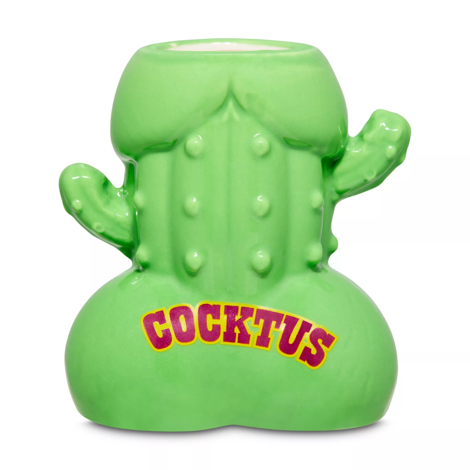 Molded Cocktus Cactus Shot Glass - 3 oz. at Spencer's