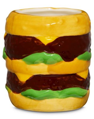 Molded Tall Burger Shot Glass - 6 oz.