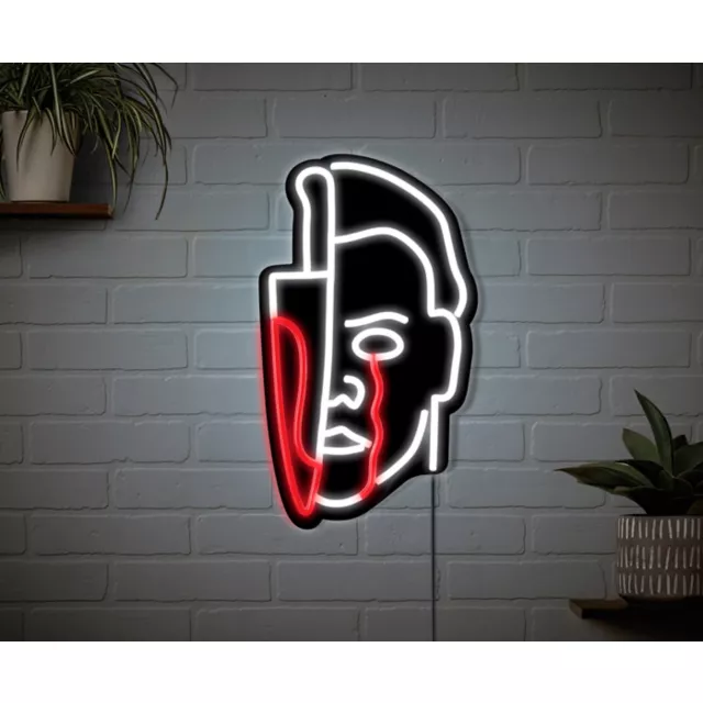 Michael Myers Neon LED Light-Up Sign - Halloween at Spencer's