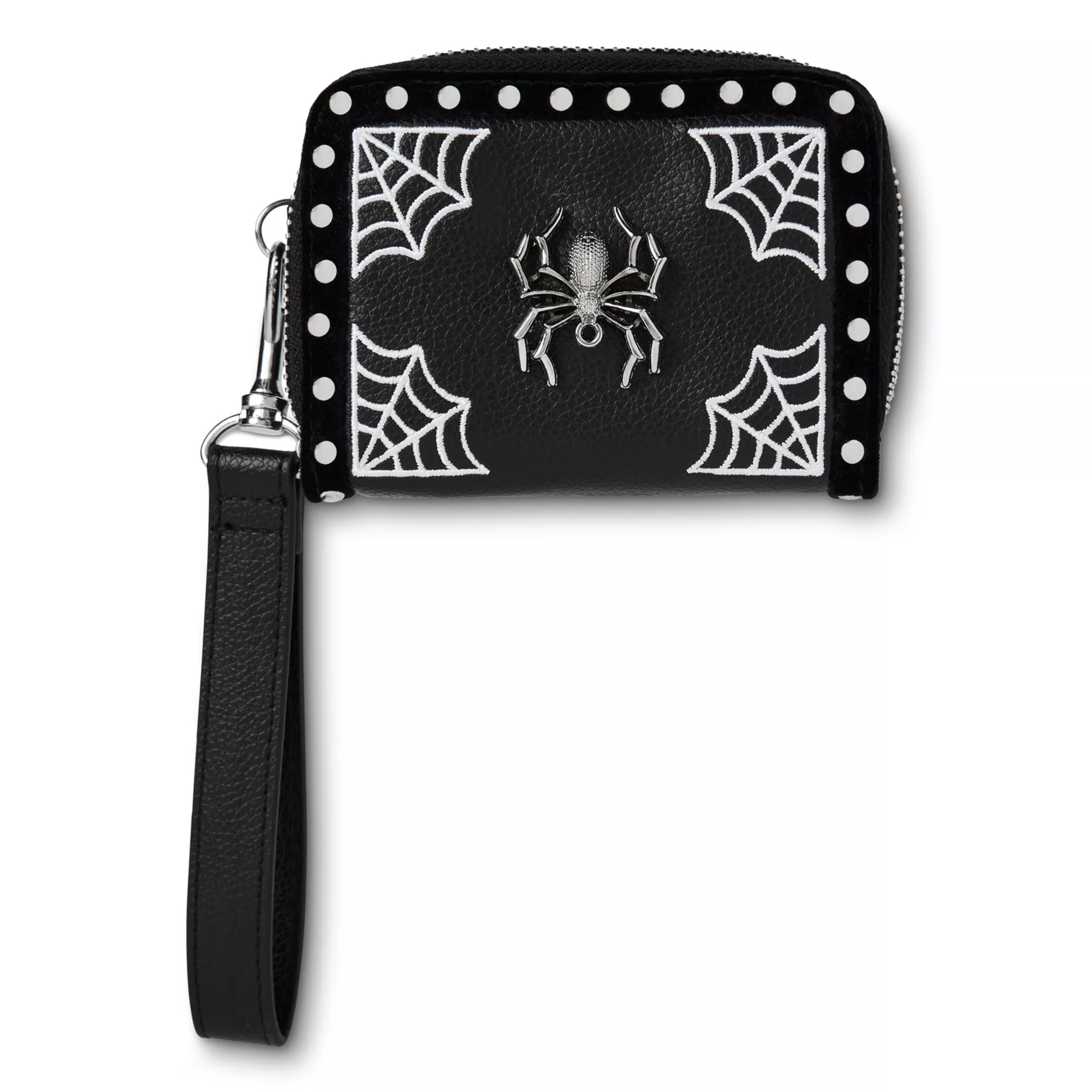 Spider Zip Wallet at Spencer's