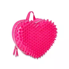 Pink Spiked Heart Mini Backpack at Spencer's