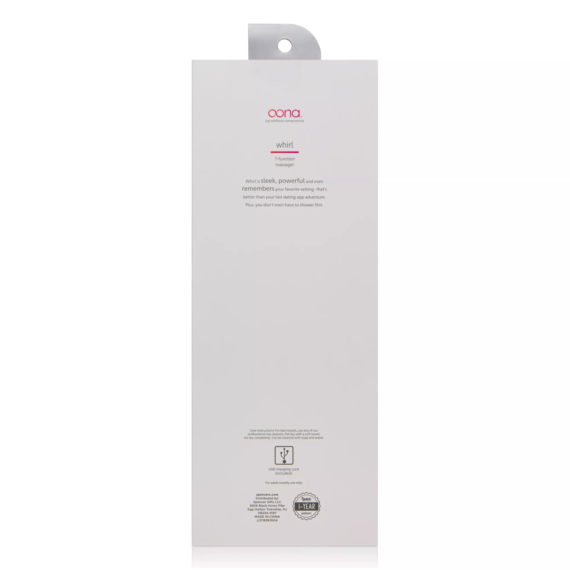 Oona Whirl Wand Massager at Spencer's