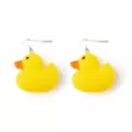 Bedazzled Duck Dangle Earrings at Spencer's