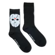 Jason Voorhees Rhinestone Crew Socks - Friday the 13th at Spencer's