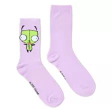 Gir Rhinestone Crew Socks - Invader Zim at Spencer's