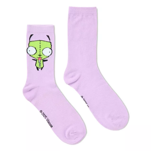 Gir Rhinestone Crew Socks - Invader Zim at Spencer's