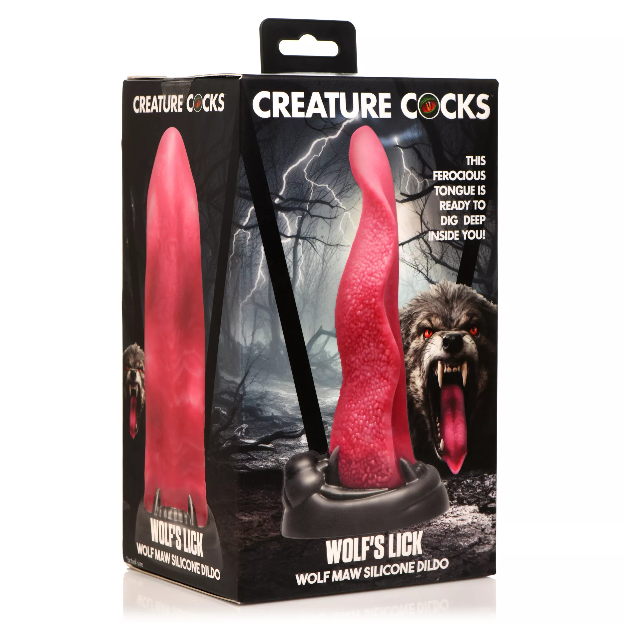 Creature Cocks Wolf's Lick Wolf Maw Dildo at Spencer's