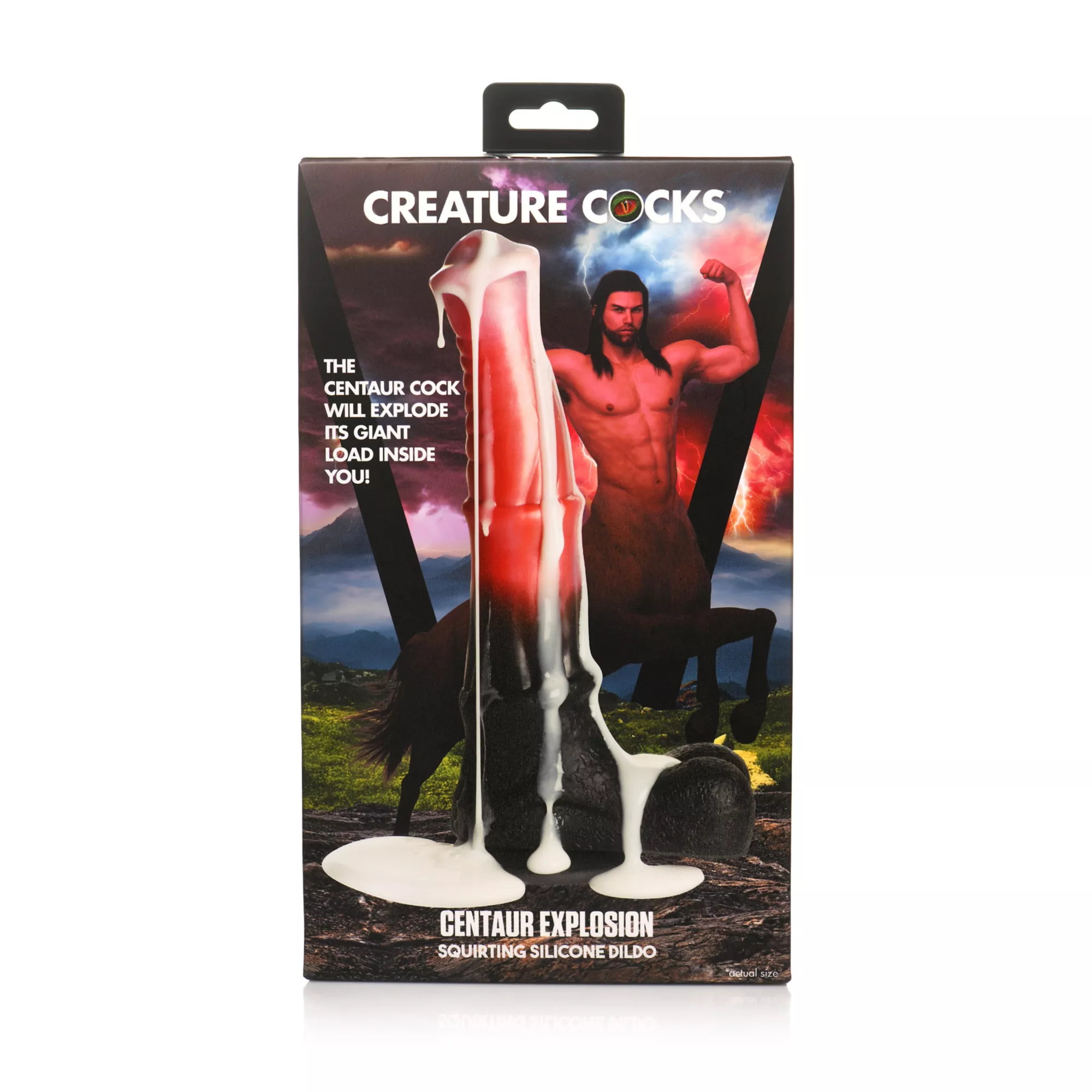 Creature Cocks Centaur Explosion Squirting Dildo at Spencer's