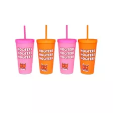 Multi-Pack Hooters Color Changing Cups with Straws 22 oz. - 4 Pack at Spencer's