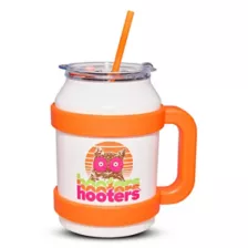 Hooters Tumbler with Straw - 50 oz. at Spencer's