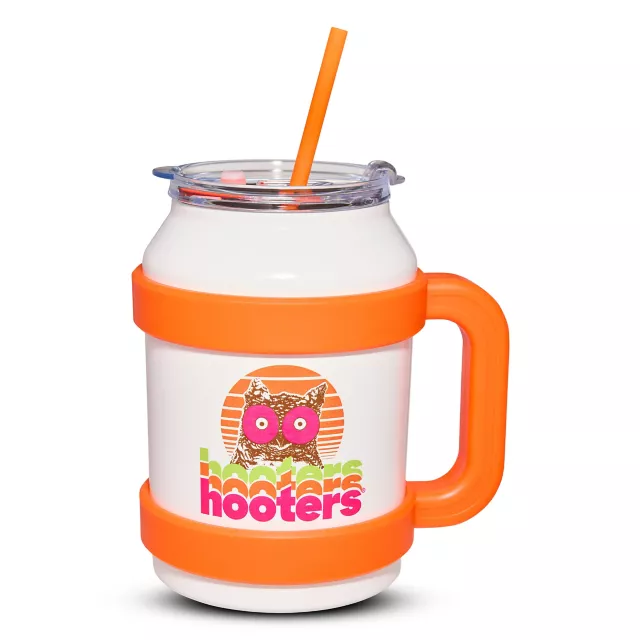 Hooters Tumbler with Straw - 50 oz. at Spencer's